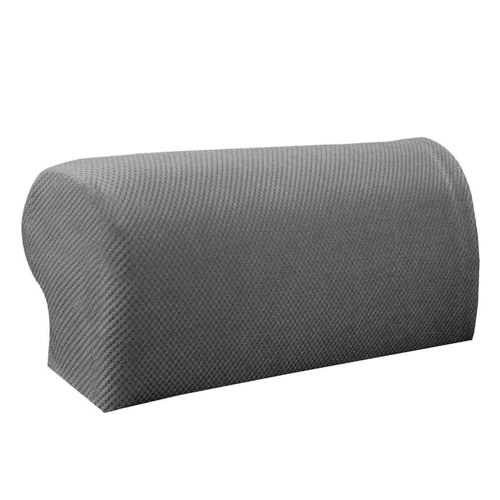 1 Pair Pixel Anti-slip Elastic Sofa Armrest Covers Armchair Slipcovers Protector Anti-dirty Sleeve Sofa Armchair Slipcovers