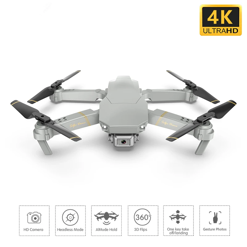 AZMA RC Дрон с Wi Fi FPV 1080P 4K HD двойной камерой оптический поток складной Квадрокоптер