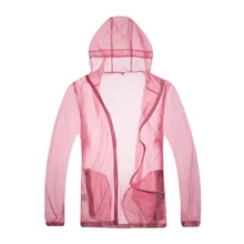 С капюшоном УФ Защита рубашки легкий Быстросохнущий Защита от Солнца Ветрозащитный, для открытого спорта анти-москитная куртка