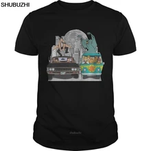 Сверхъестественное и Скуби Ду Скуби банды натуральный рубашка Прохладный повседневное Прайд Футболка Мужская Новая мода свободные sbz8402