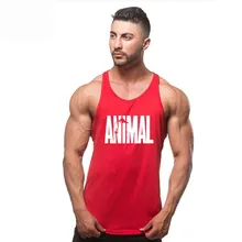 Брендовая одежда для фитнеса майка для мужчин Стрингер тренажерный зал WINER Бодибилдинг мускул животное рубашка тренировки жилет спортзал майка M-XXL