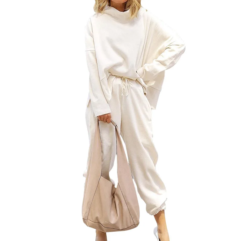 

BAMBOOBOY New Women Loose Tops Pants Casual Two Piece Set FD026