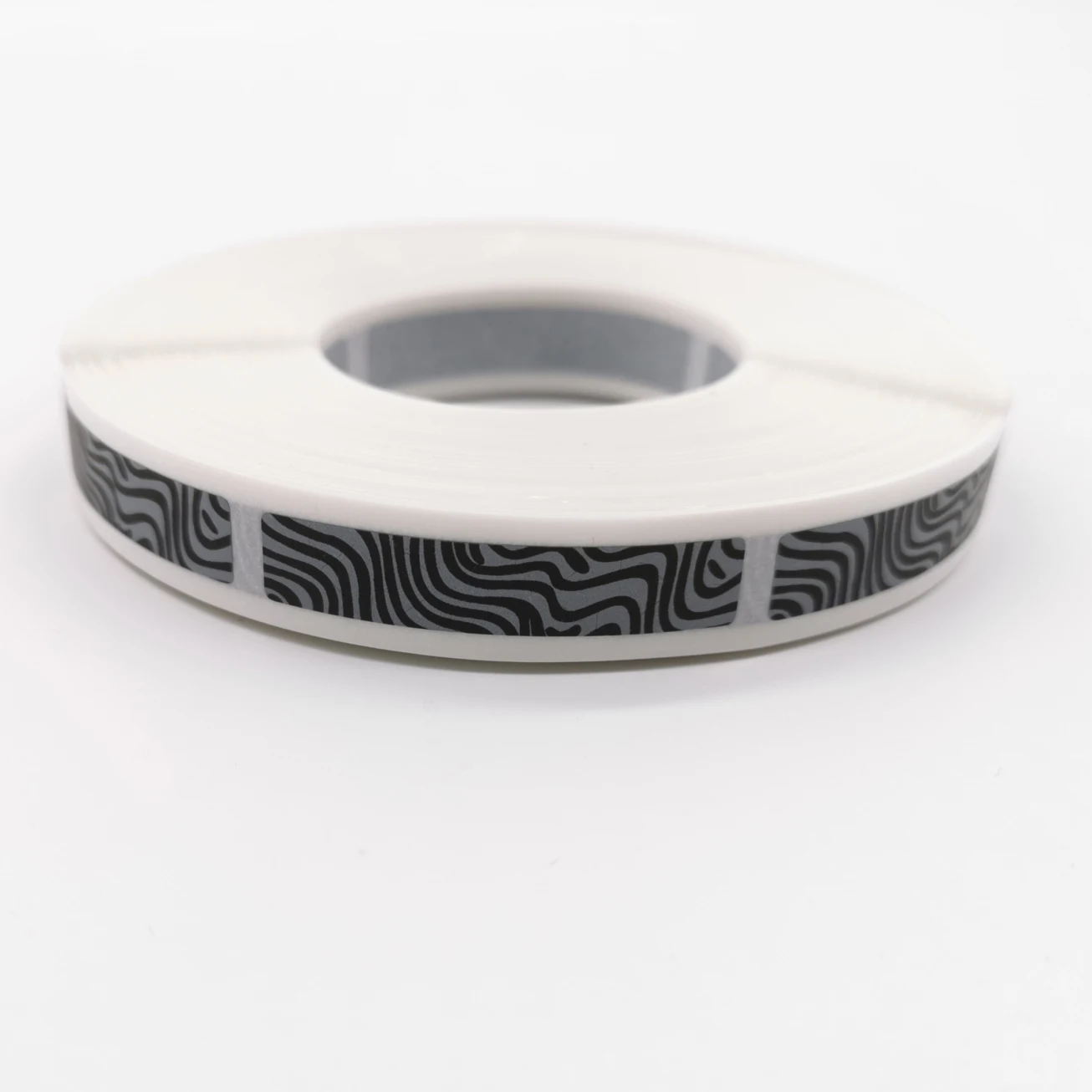 

1000pcs 8x40mm manual SCRATCH OFF STICKER LABEL Zebra pattern tape in rolls Code Covering Film Game wedding