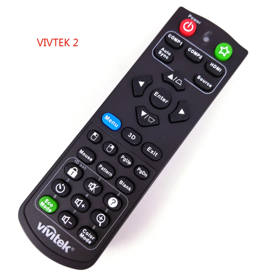 VIVTEK2 Для VIVTEK ViewSonic проекторы дистанционное управление RCP01051 PJD6552LWS PJD6552W XY-7080 - Цвет: VIVTEK2