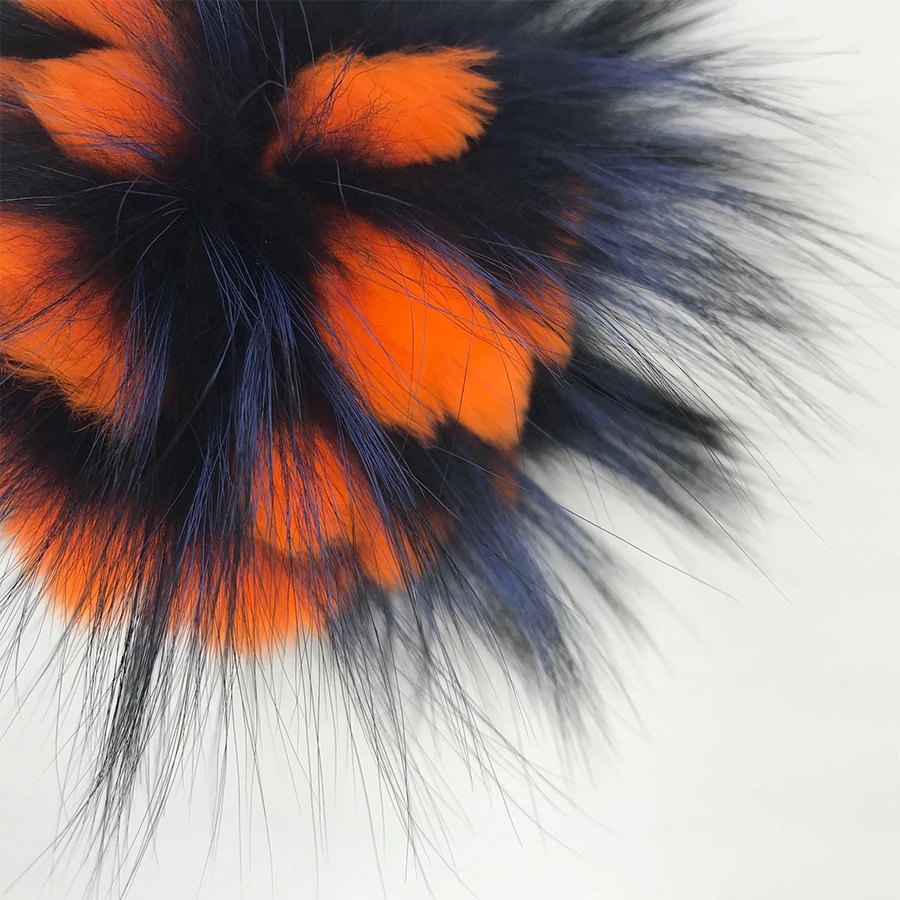 real fur Ananas Keychain Pineapple Strawberry Fruit Fox Fur Pom Poms Women Bag Monster Bag Charm Bugs Pompom Keychain rex rabbit