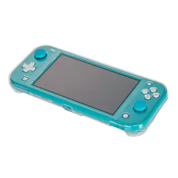 

Environmentally Friendly PC Skin Fit for Nintend Switch Lite Bracket Function Transparent Case Protecive Cover Crystal