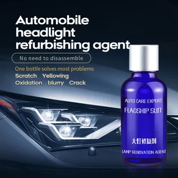 

Car Headlights Oxidation Liquid Repair Agent Ceramic Coat Super Hydrophobic Glass Coating Polishing Coating Repair Tool
