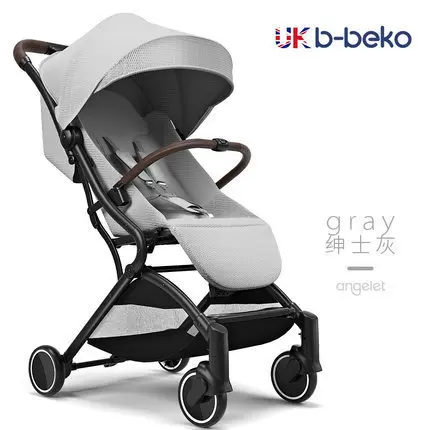 Светильник для детской коляски из алюминиевого сплава в британском B-BEKO, складной светильник, детская тележка, четырехколесная коляска для детей от 0 до 3 лет - Color: 4