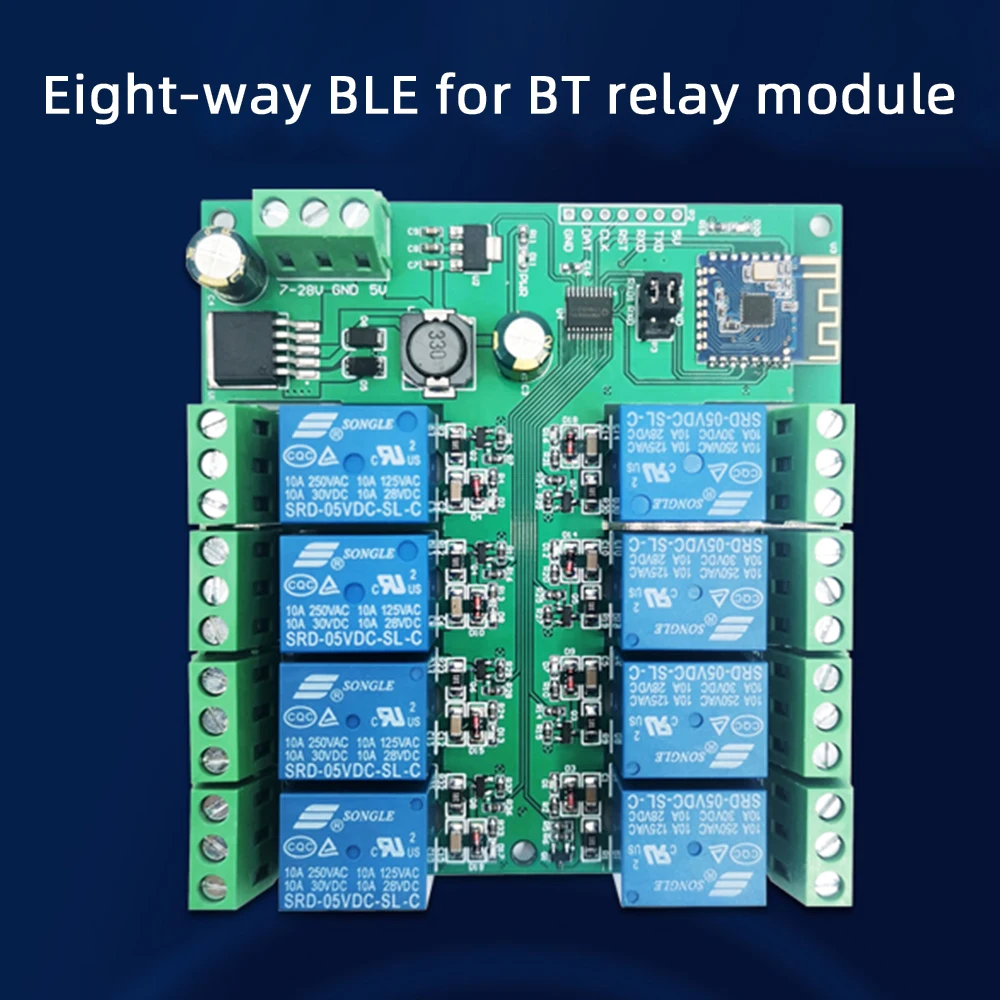 bluetooth 50 ble 8 canais 5v 12v 24v 05