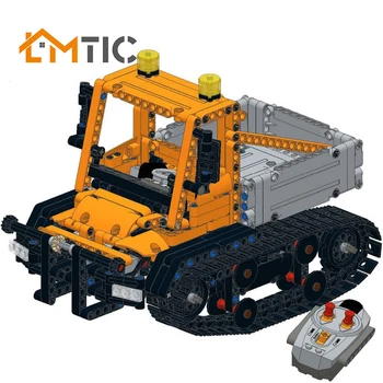 

MOC 672PCS Crawler Car Racing Remote Control Car RC Tracked Racer Building Blocks Technic Diy Toys Bricks Xmas Model Gift Boys