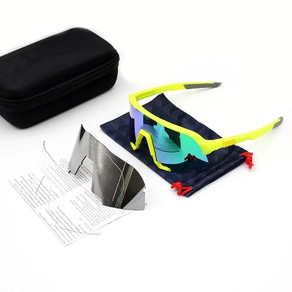 not polarized Спортивные солнцезащитные очки для велоезды UV400 для мужчин и женщин дорожный велосипед очки поляризованные очки MTB открытый езда очки для бега велосипедные очки - Цвет: not polarized