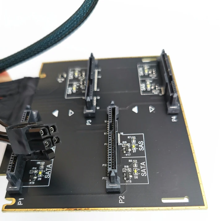 p710 sata sas montagem da placa do porto 03t8798