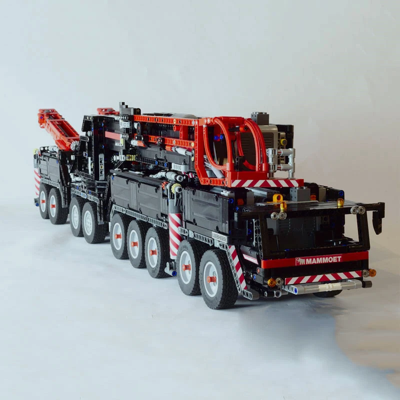 Новый модернизированный Мощность передвижной кран здания LTM11200 RC Описание моторы