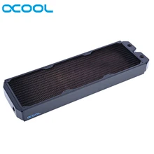 Alphacool XT45 медный радиатор 140 мм, 280 мм, 420 мм, 560 мм, 45 мм толстый радиатор водяного охлаждения компьютера cooler master для 14 см вентилятора