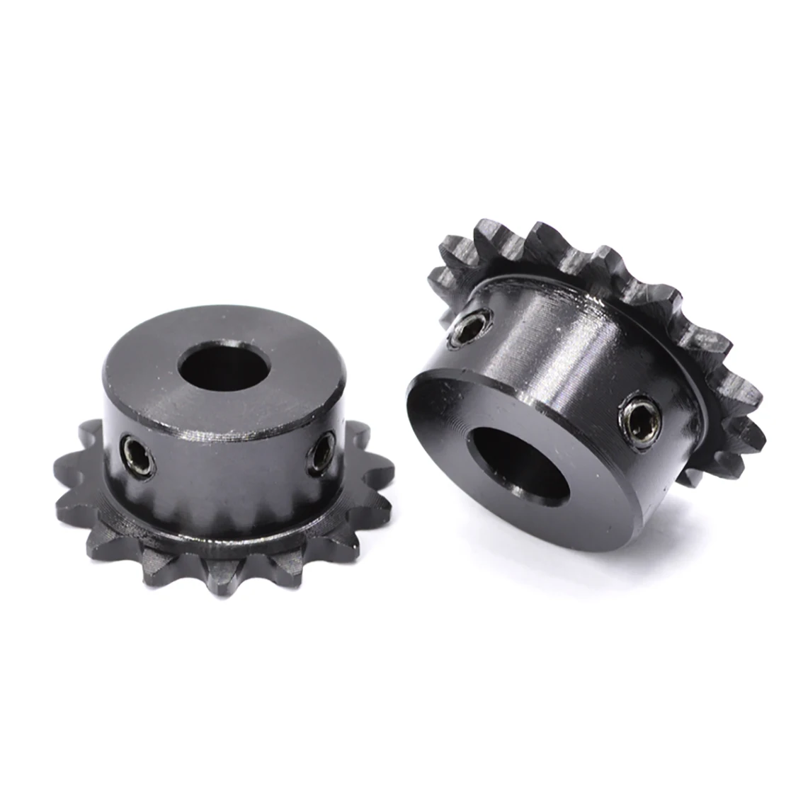 Industrial Drive Sprocket 1Pcs 10-23 Tooth 04C Chain Gear 45# Steel 6mm-16mm Bore Industrial Sprocket Wheel Motor Chain Drive Sprocket