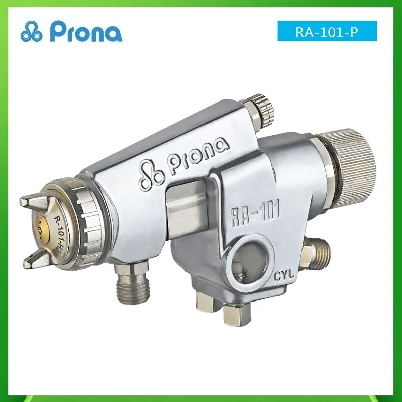 

Ручной Автоматический пистолет-распылитель Prona, пистолет-распылитель RA101, 0,8, 1,0, 1,3, 1,5, 1,8 мм, размер сопла на выбор, Универсальный автоматический пистолет-распылитель