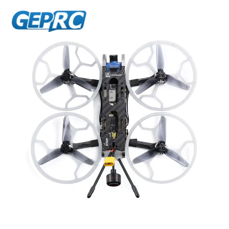 GEPRC CineQueen 4K 3 дюйма 3~ 4S 5,8G 500mW VTX Tarsier V2 CineWhoop FPV Racing/Racer Drone Quadcopter MultiRotor RC модели игрушек
