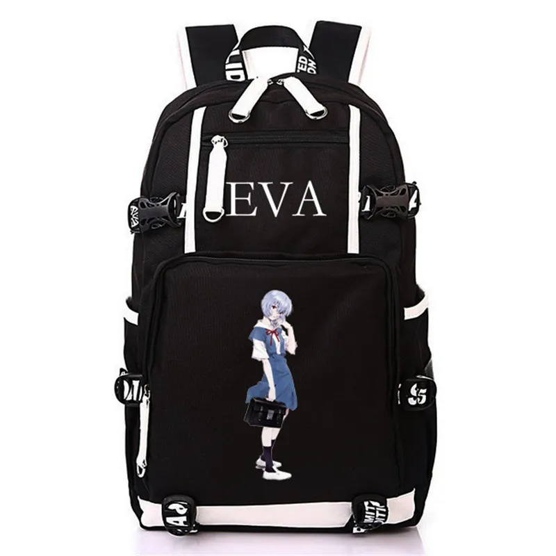 Style-4 Neon Genesis Evangelion EVA рюкзак большой емкости для ноутбука дорожные сумки школьный рюкзак для мужчин подростков студентов - Цвет: Style-4