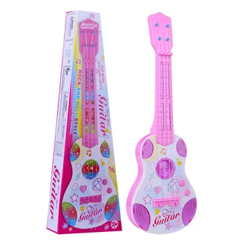 

Children 4 Strings Electronic Ukulele Musical Instrument with Light - 626B