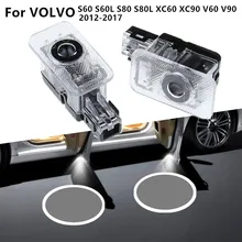 Ghost Shadow Projector with Logo LED Passenger Door Laser Welcome Light for Volvo S60 S60L S80 S80L XC90 V40 V60 XC60 2012-2017