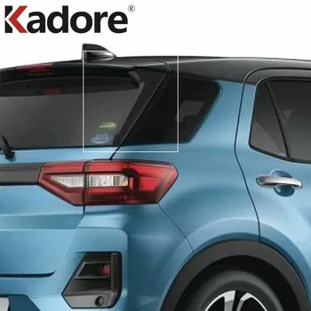 

For Toyota Raize 2020 2021 ABS Chrome Rear Window Spoiler Cover Trim Decoration Molding Strip Stickers Car Styling Accessories