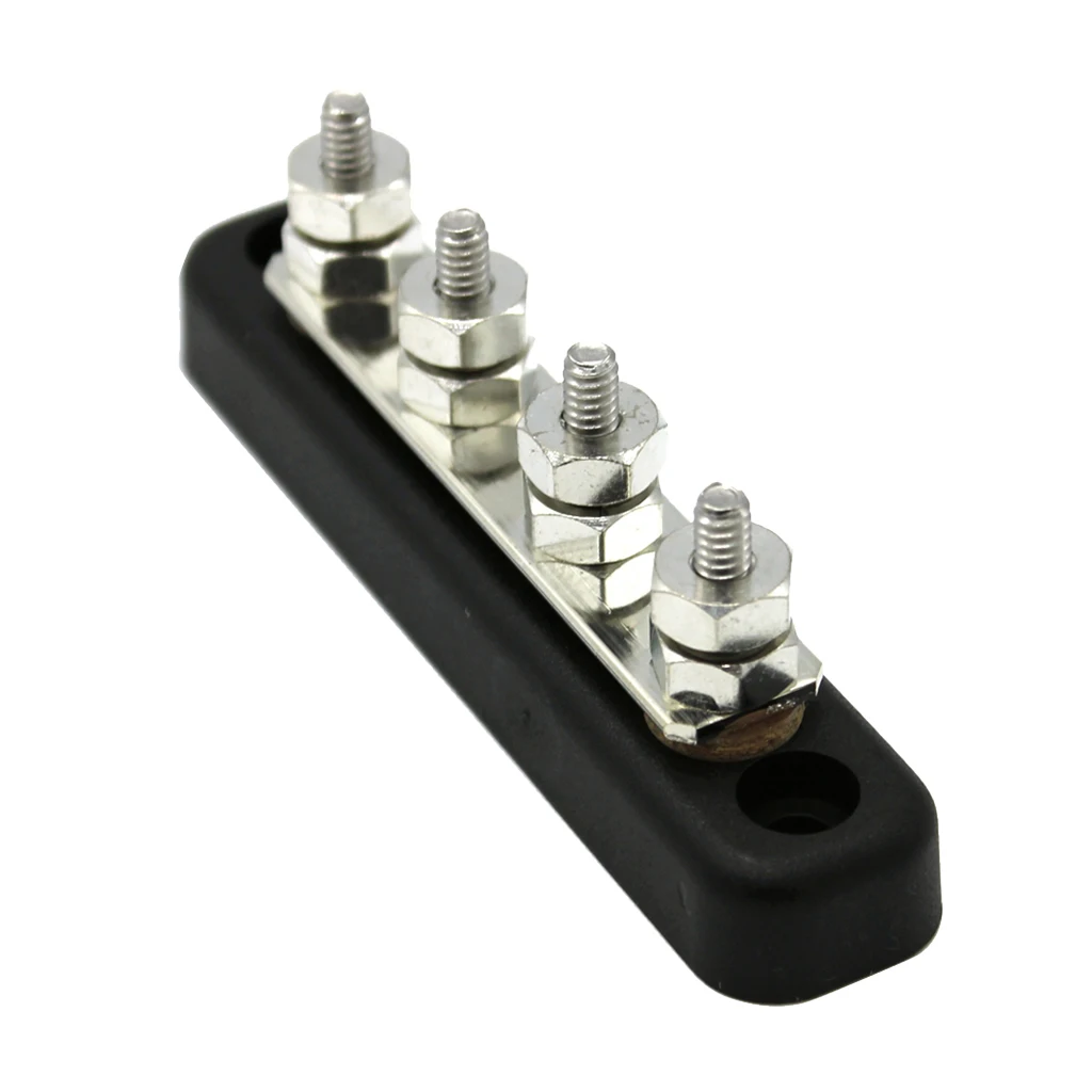 4 Post power distribution block for Automative Boating Fishing Battery Switches Busbars