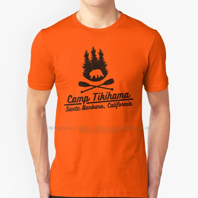 Camp Tikihama Long Sleeve T Shirt Tee 