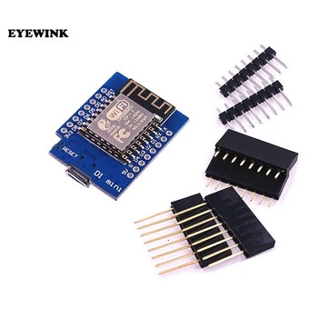 

50pcs D1 mini - Mini NodeMcu 4M bytes Lua WIFI Internet of Things development board based ESP8266 for WeMos