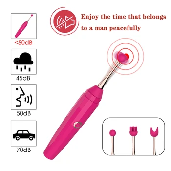 Vibrators For Women G spot Clitoris Stimulator Masturbation Mini High Frequency Vibration Magnetic Vibrator For Adult Sex Toys 4