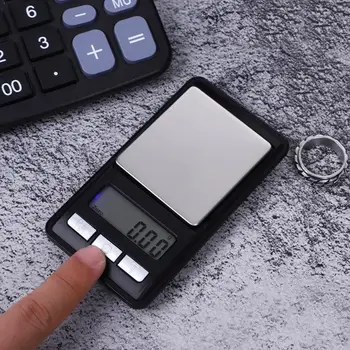 通販 ミニジュエリースケールバランスグラム精密電子スケールポータブルポケットバランス電子R1T9