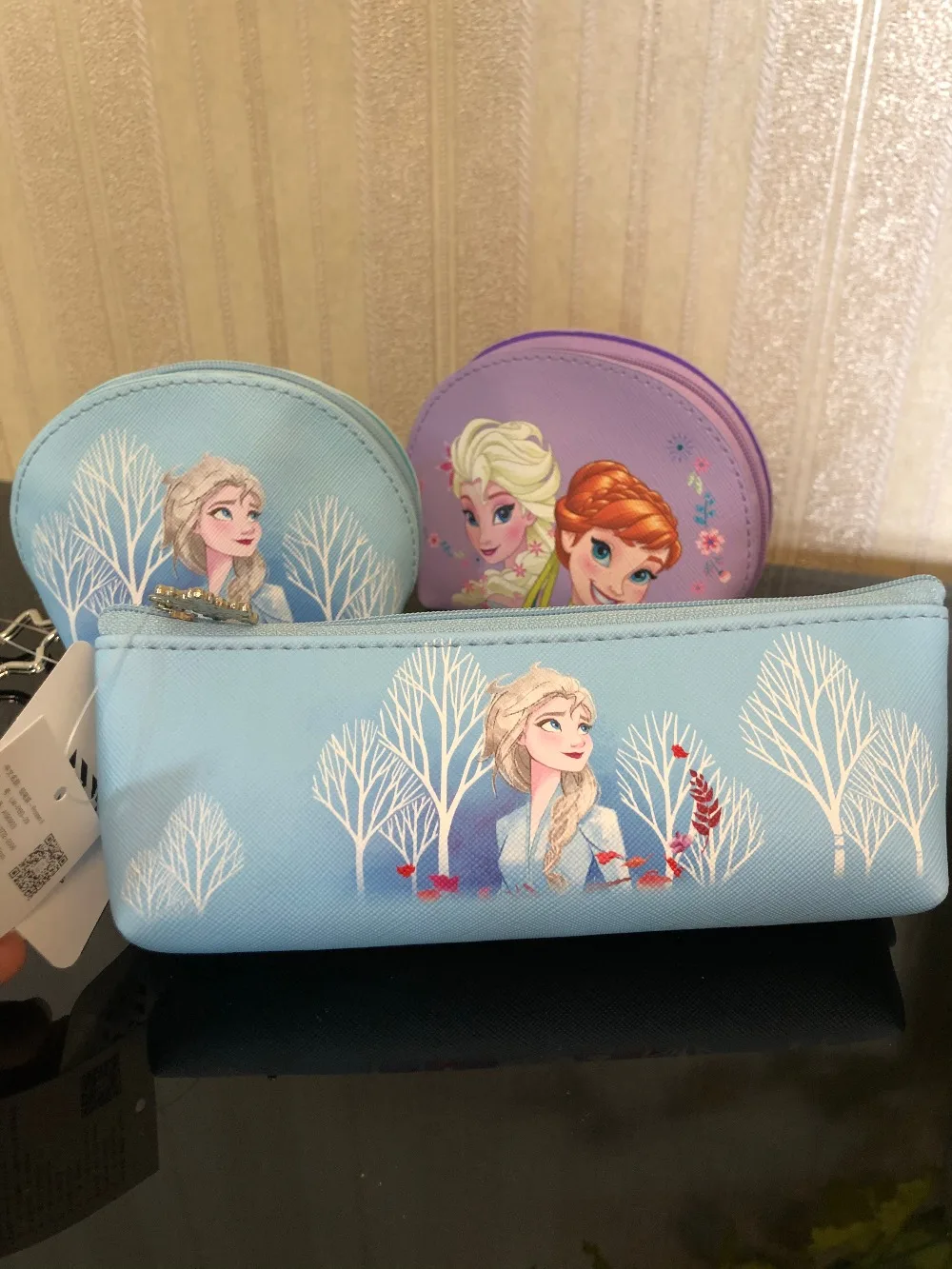 2020Hot поступление настоящий чехол для карандашей disney FrozenII, детский чехол для карандашей с героями мультфильма «Холодное сердце» для девочек, школьная сумка для канцелярских принадлежностей Эльзы