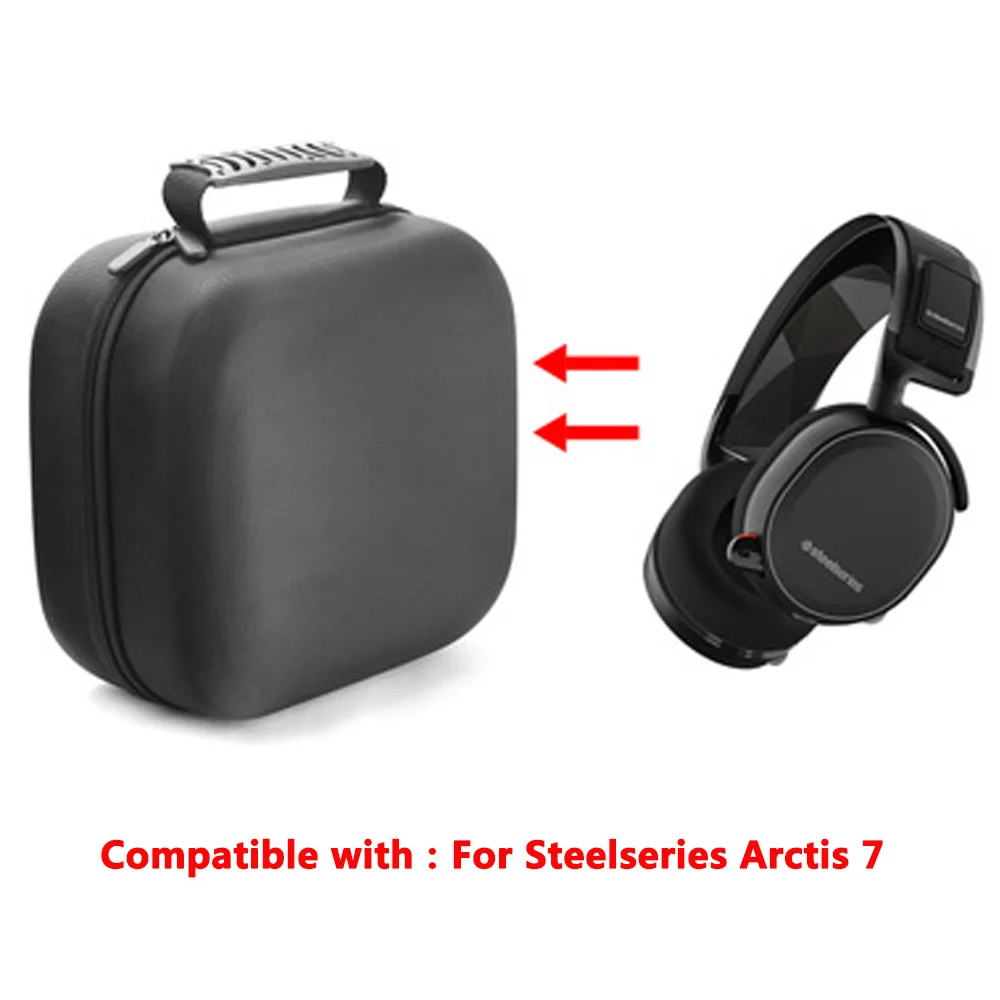 Для SteelSeries Arctis 7 Игровые наушники, головная гарнитура портативный эва жесткий дорожный защитный чехол для переноски сумка чехол