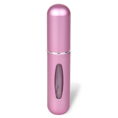 Pink 13 цветов, 5 мл, портативные мини флаконы для духов, для распылителя, пустые, многоразового использования, распылитель для духов, чехол для путешественника - Цвет: Pink