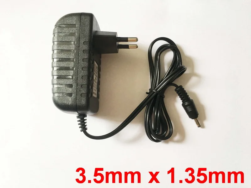 

1PCS EU AC/DC 5V 3A 12V 2A 9V 2A 6V 2.5A 6V 3A Switching power supply adapter plug 3.5mm x 1.35mm