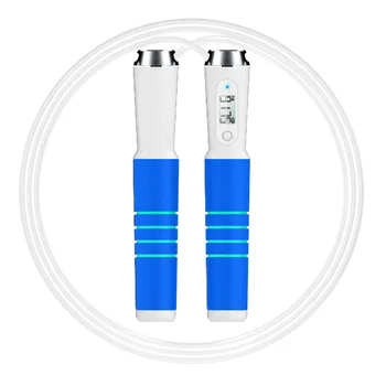 

Smart Bluetooth Jump Rope Cross Fit Digital Calorie Speed Counter Jump Ropes Unisex For Exercise Alarm Reminder Weight Setting