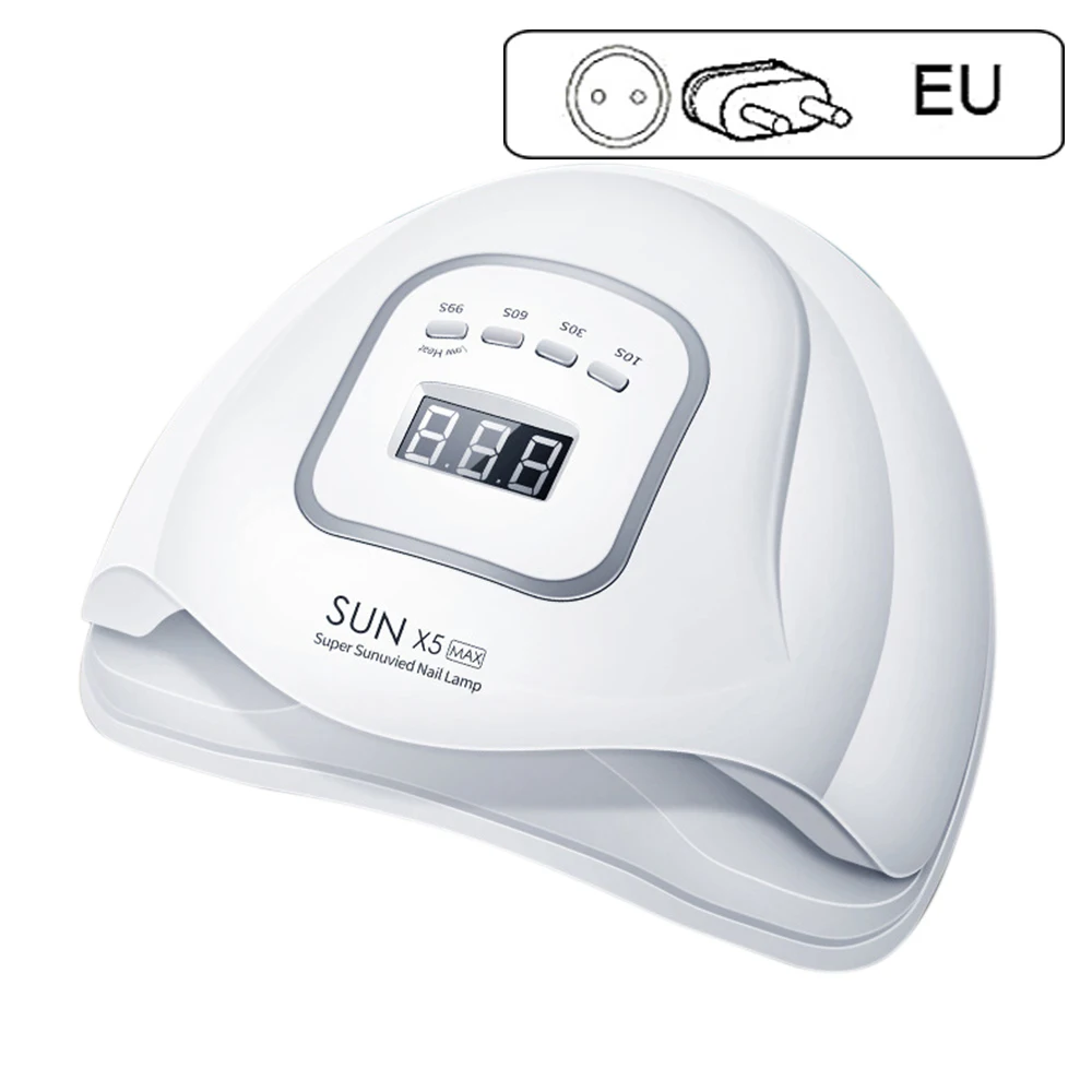 SUN X5 Max 120W SUN BQ5T 120 Вт УФ светодиодная лампа для сушки ногтей Manchine ЖК-дисплей светодиодный Сушилка для ногтей лампы для отверждения гель-лака Авто зондирующая лампа для ногтей Новинка - Цвет: SUN X5 Max 120W