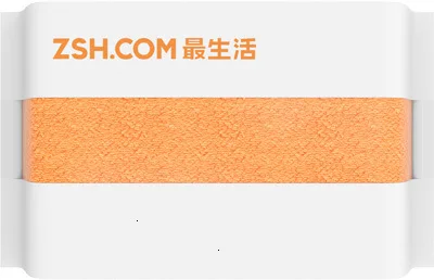 Orenge Оригинальное банное полотенце xiaomi ZSH, полотенце для лица, Хлопковое полотенце, антибактериальное, водопоглощающее, супер плотное, не спадает с места - Цвет: Orenge