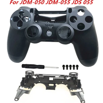 

For Sony Playstation 4 Pro JDM-050 JDM-055 JDS 050 JDS 055 Frame Stand of L1 R1 Key Holder Front Back Housing Shell Case Replace