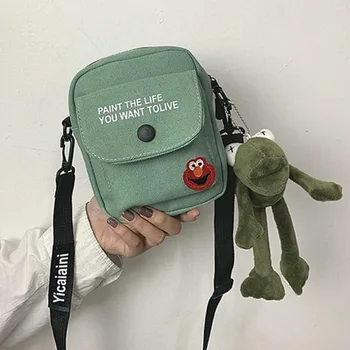 

Canvas Small Messenger Shoulder Summer Bag Female Girl Luxury Purses And Handbags Crossbody Bags For Women Designer Flap Cheap