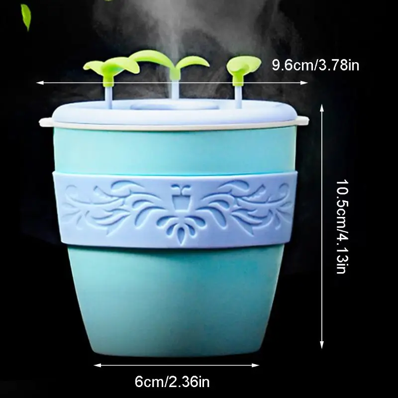 Reptile Air Humidifier USB Charging Portable Pet Air Fogger Device for Reptiles Snake Turtle Bearded Dragon Lizard Frog Plants