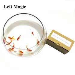 Появляющаяся Золотая рыбка, трюк (металл), волшебные трюки, рыба, появляющаяся Волшебная сцена иллюзии аксессуары, реквизит ментализм