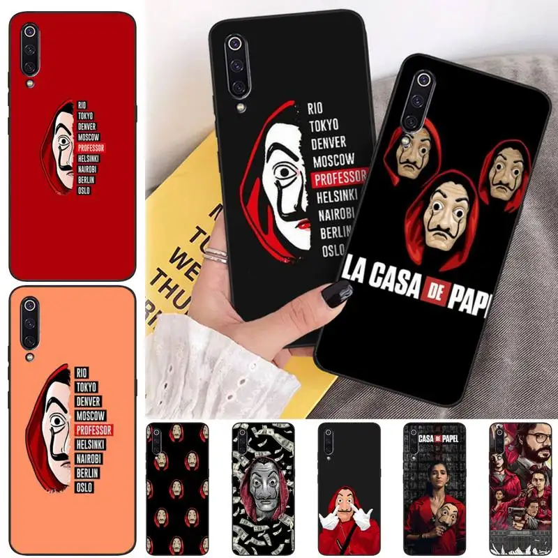 Jemy Испания ТВ бумага дом корпус под плетенную сумку чехол для телефона xiaomi mi 8 9 8SE