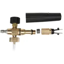 Новая полезная пенная насадка для мытья под давлением, пистолет для мыльной бутылки с различными наконечниками для Karcher Bosch Lavor Nilfisk