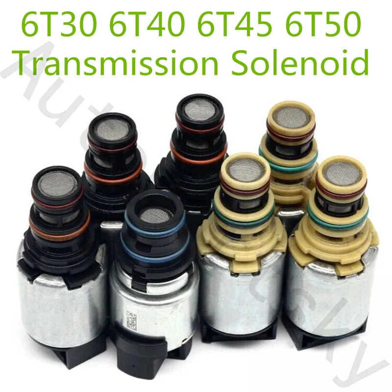 

Original Remanufactured For Chevy Cruze LaCrosse Malibu for Buick 6 Speed Transmission Solenoids 6T45E 6T45 6T40 6T30 6T50