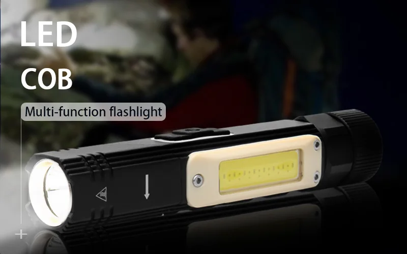 8000LM Led Портативный фонарик хвост Магнит 90 градусов поворотный, вращающийся зажим Водонепроницаемый ремонт Бытовая мини освещение фонарь на открытом воздухе