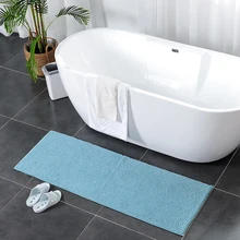 50*120 см/50*140 см, коврик для ванной, мягкий, шениловый, нескользящий, водопоглощающий, дверной коврик, для ванной, спальни, кухни, ковер