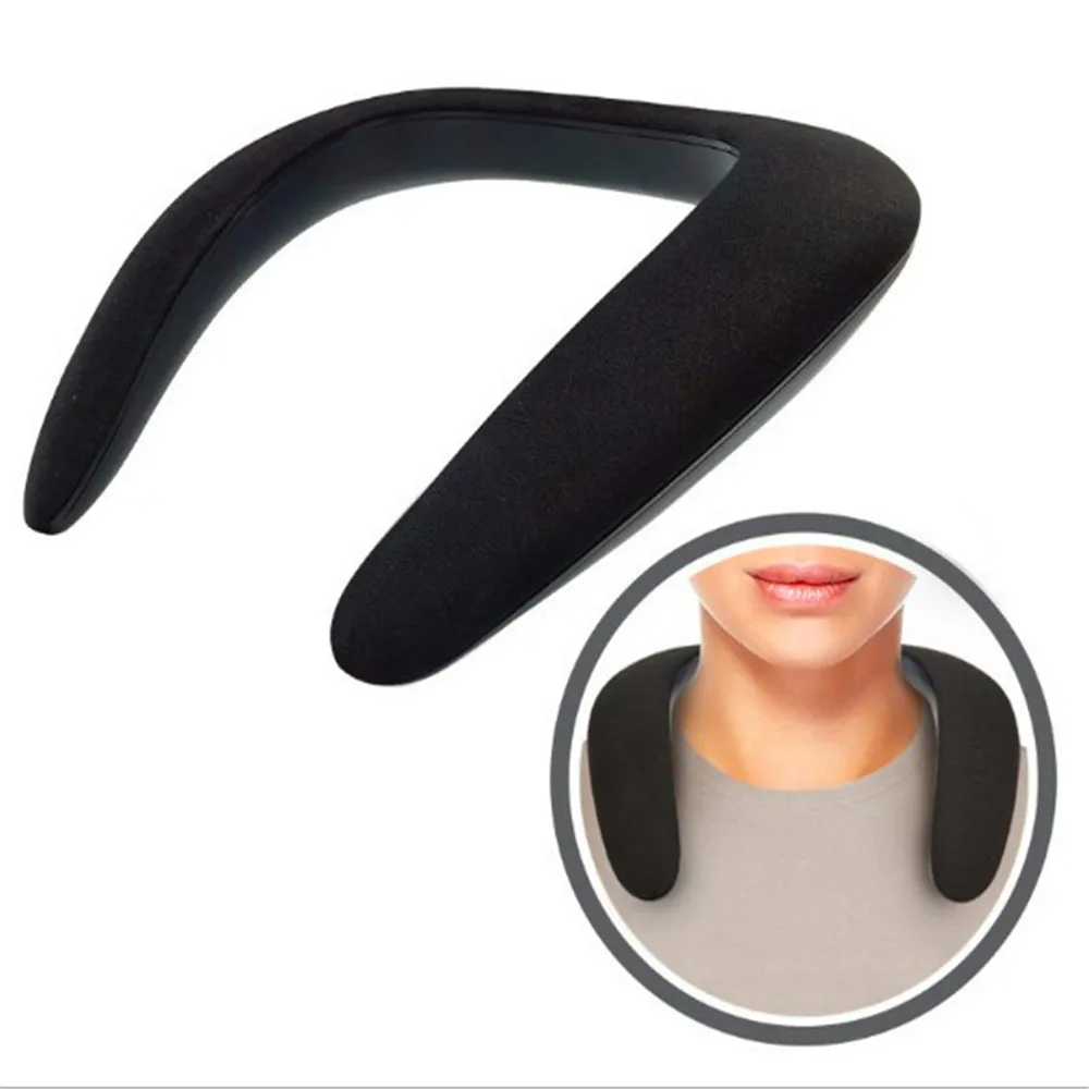 

Acoustic System Active Column Bluetooth Speaker Neckband Bike Speaker Portable Boombox With Microphone Wearable Sound Box Rado