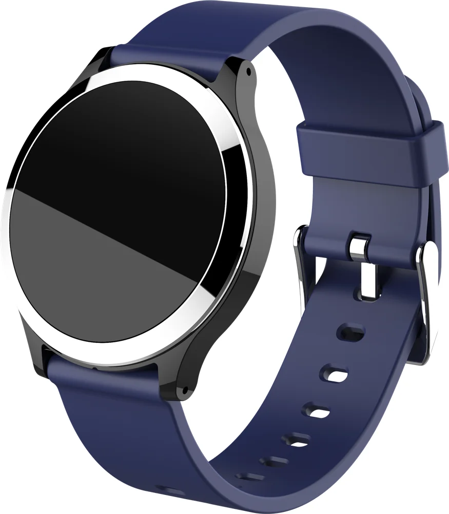 Умные часы B67, мужские часы, Bluetooth, сердечный ритм, напоминание о звонке, водонепроницаемые, IP67, трекер активности, спортивные Смарт-часы для Android IOS - Цвет: Синий
