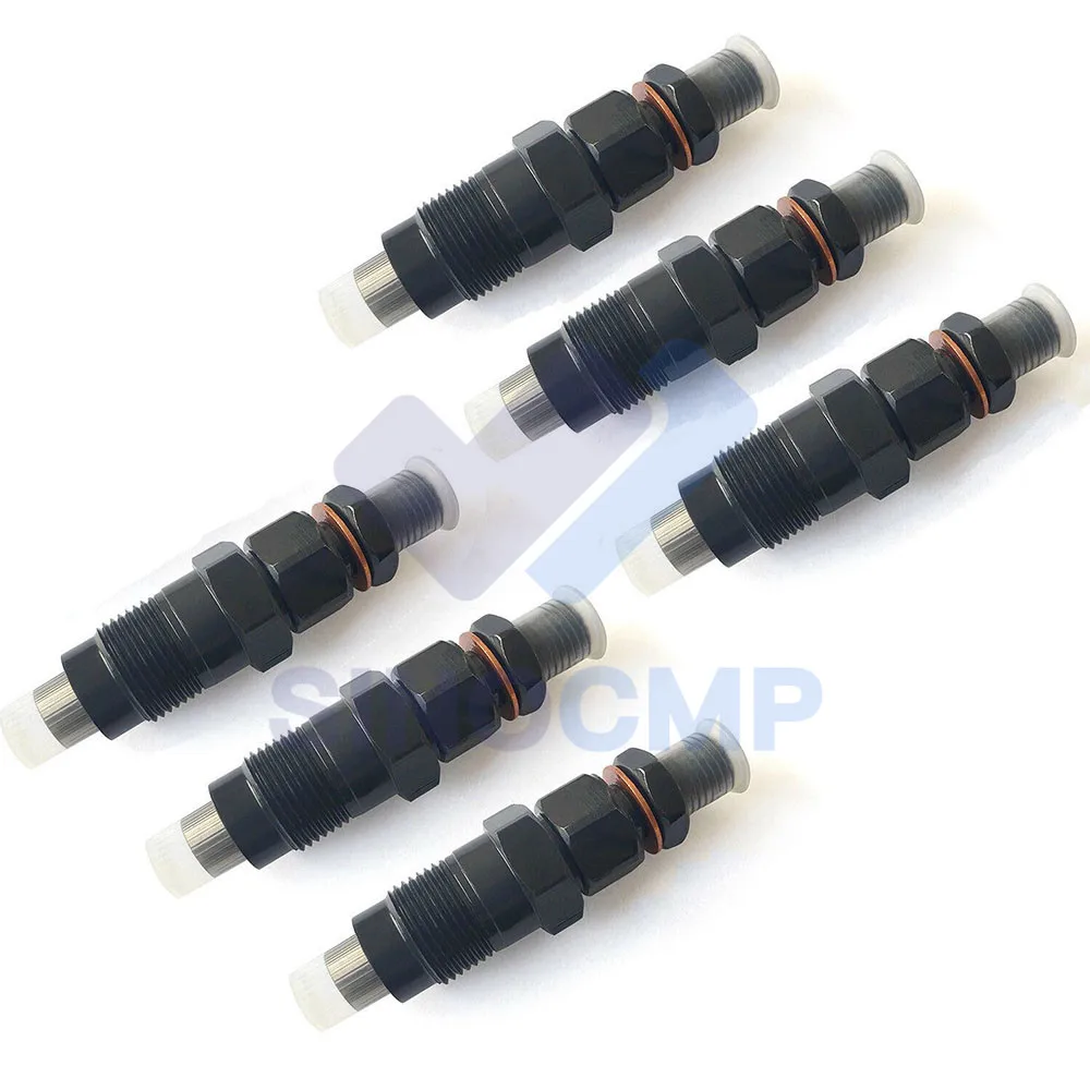 

6X Топливные форсунки MM43594101 093500-3840 для Mitsubishi S4L-31 S6S двигателя