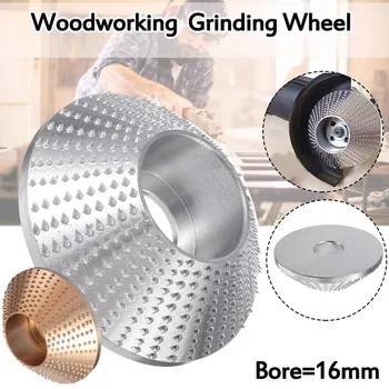 

Professional 16mm Bore Extreme Shaping Disc Tungsten Carbide Wood Sanding Carving Tool Abrasive Disc Tools for Angle Grinder